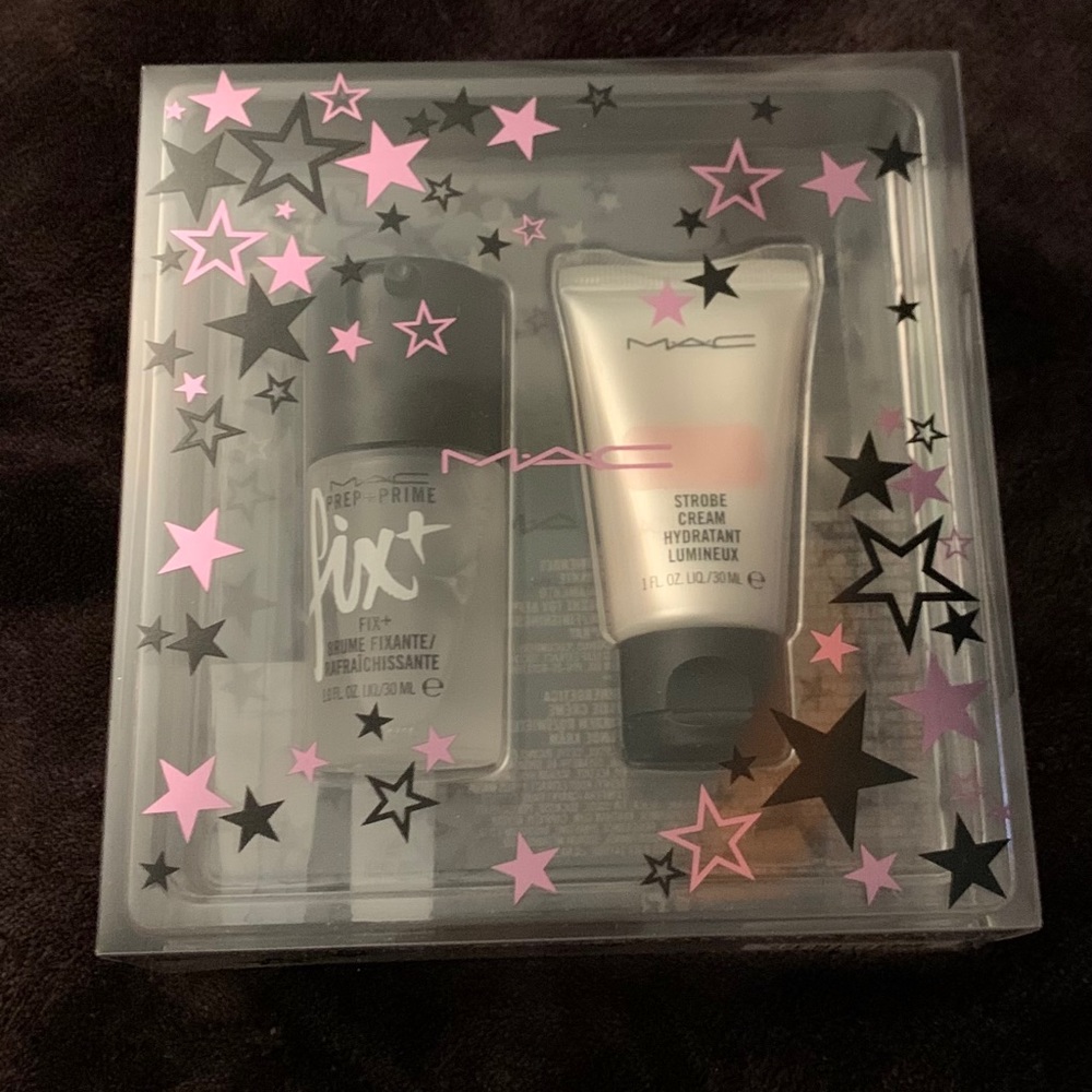 MAC Prep&Prime Fix & Strobe Cream travel size NWB